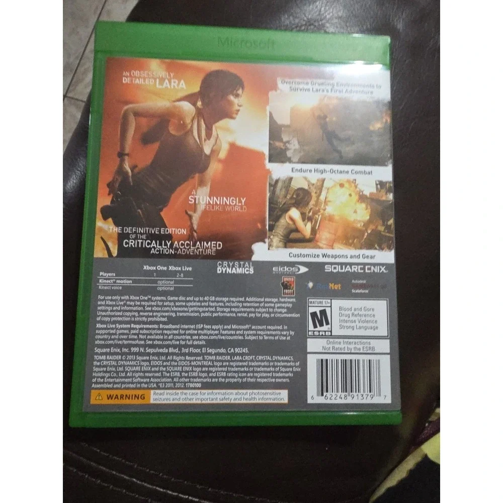 Microsoft Xbox One Tomb Raider Definitive Edition